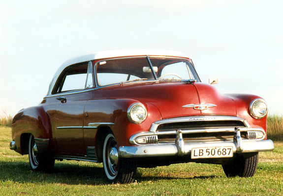 Chevrolet Deluxe Styleline Bel Air (2154-1037) 1951 pictures