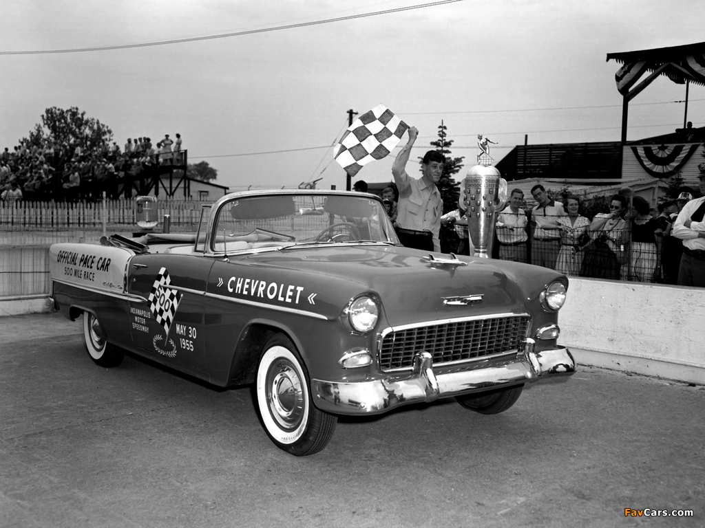 Chevrolet Bel Air Convertible Indy 500 Pace Car (2434-1067D) 1955 images (1024 x 768)