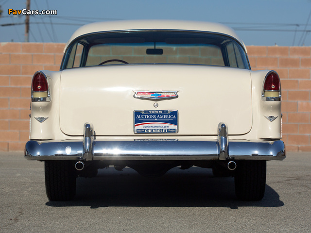 Chevrolet Bel Air Sport Coupe (2454-1037D) 1955 pictures (640 x 480)