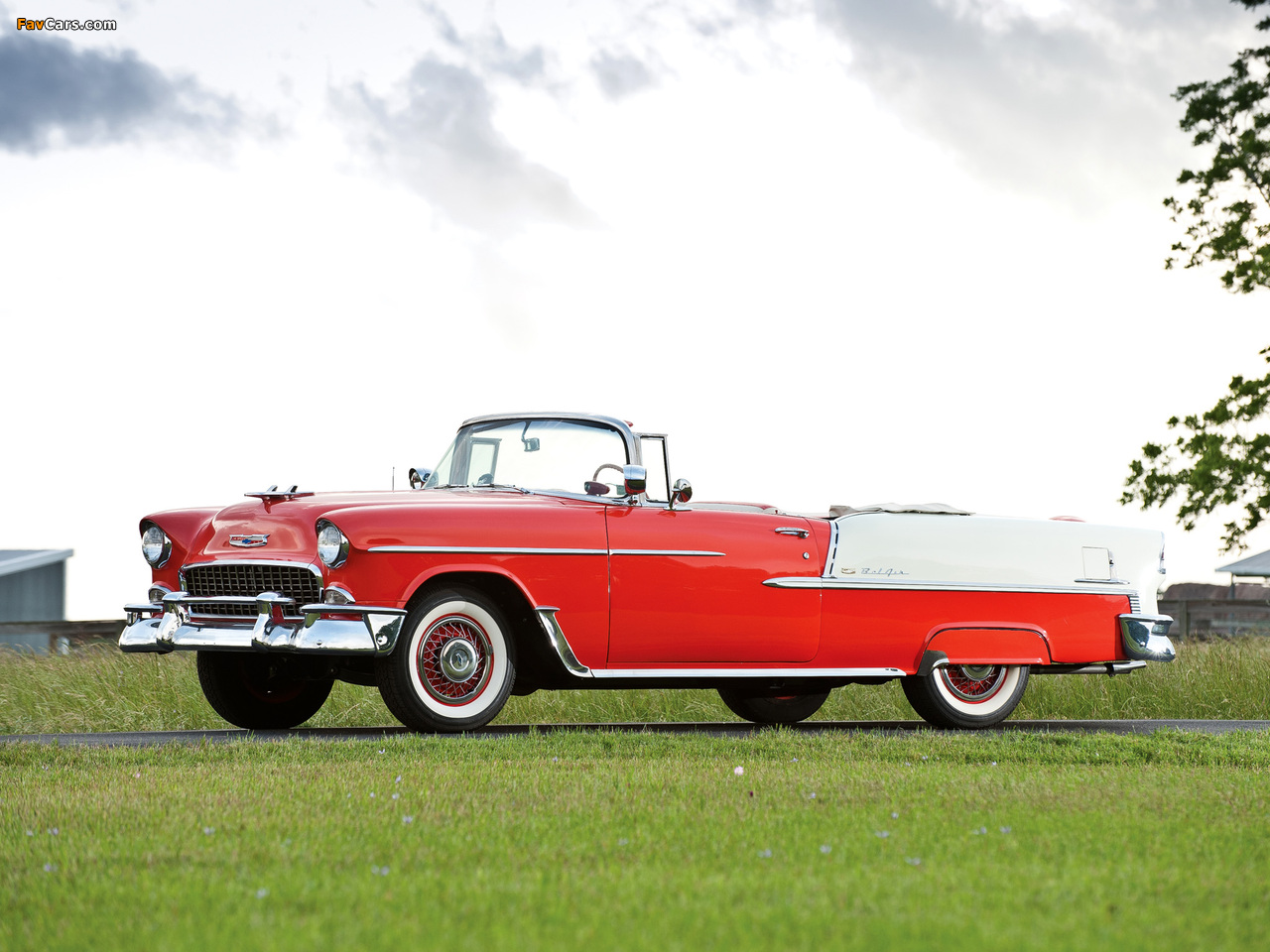 Chevrolet Bel Air Convertible (2434-1067D) 1955 pictures (1280 x 960)