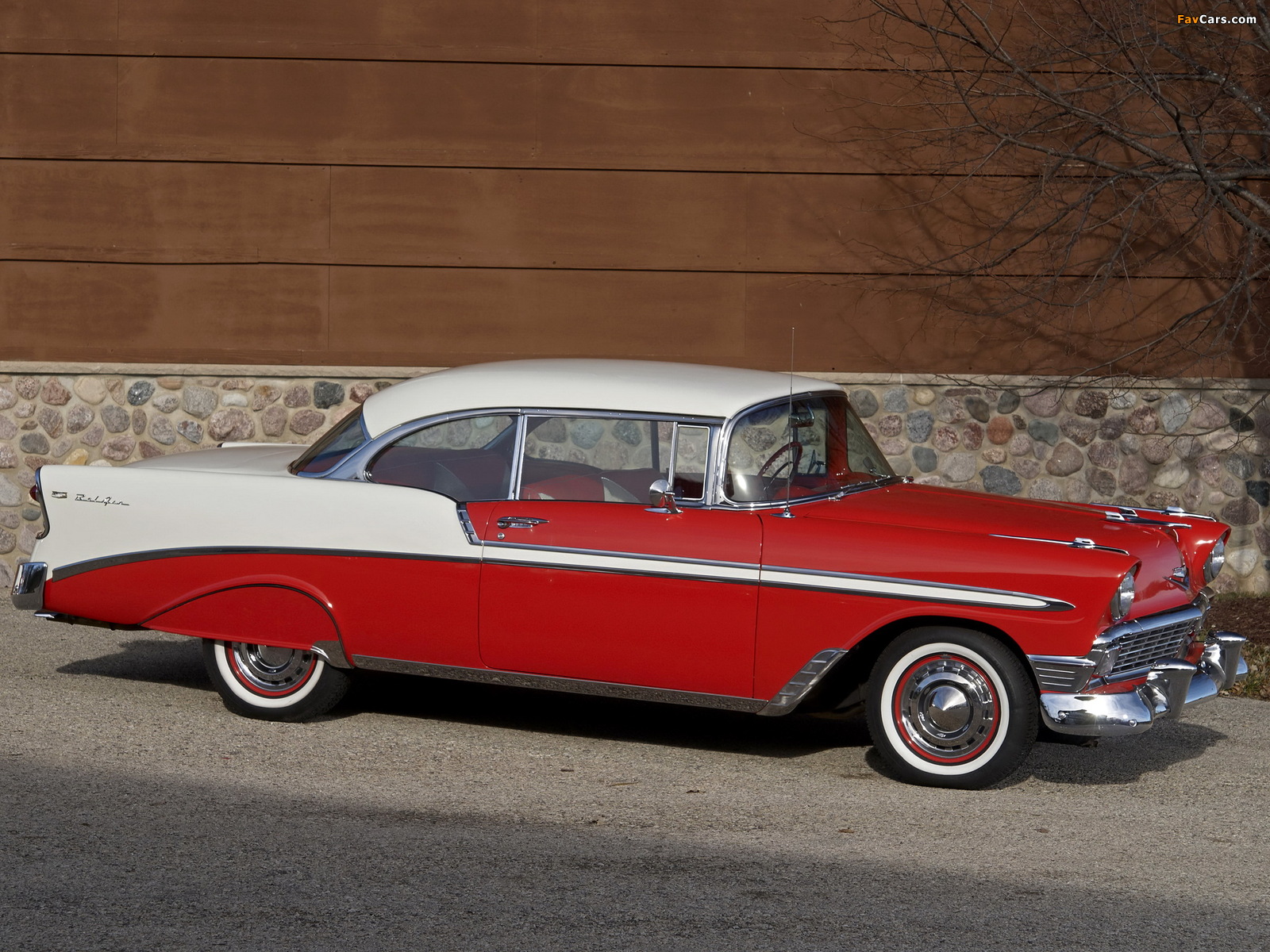 Chevrolet Bel Air Sport Coupe (2454-1037D) 1956 wallpapers (1600 x 1200)