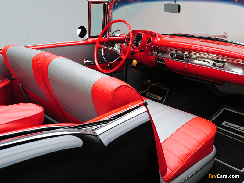 Chevrolet Bel Air Convertible (2434-1067D) 1957 images (800 x 600)