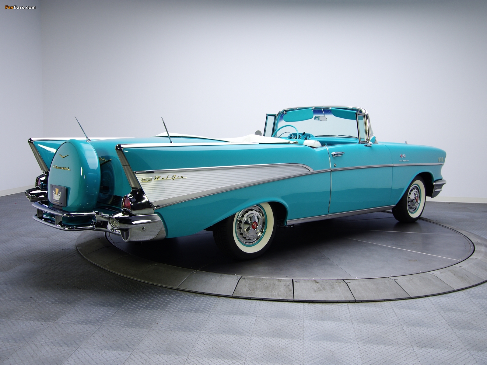 Chevrolet Bel Air Convertible Fuel Injection (2434-1067D) 1957 images (1600 x 1200)