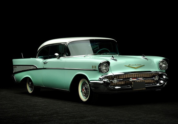Chevrolet Bel Air Sport Coupe (2454-1037D) 1957 wallpapers