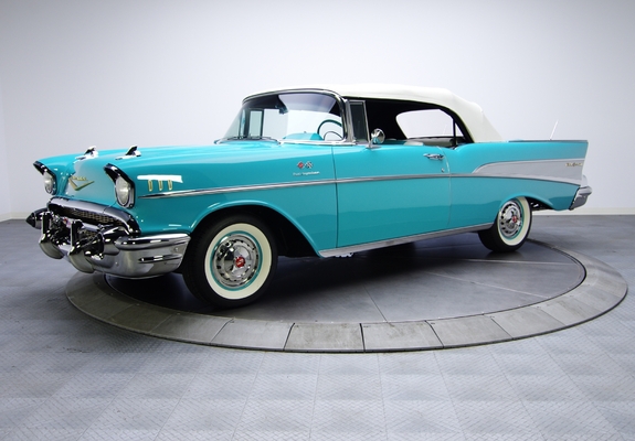 Chevrolet Bel Air Convertible Fuel Injection (2434-1067D) 1957 wallpapers