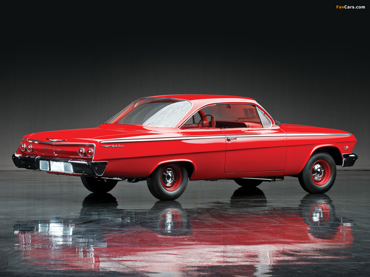 Chevrolet Bel Air Sport Coupe (1637) 1962 images (1280 x 960)