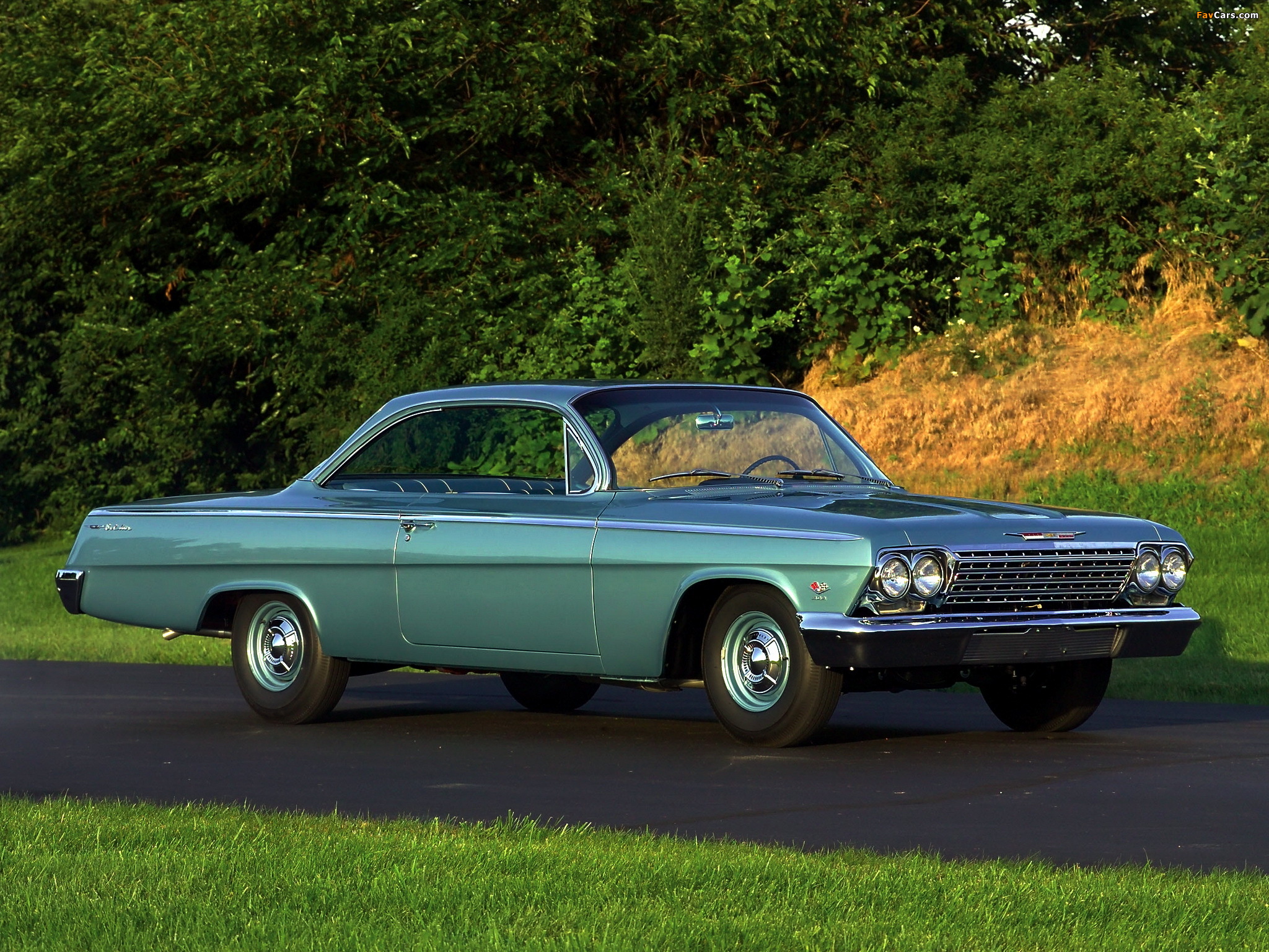 Chevrolet Bel Air Sport Coupe (1637) 1962 images (2048 x 1536)