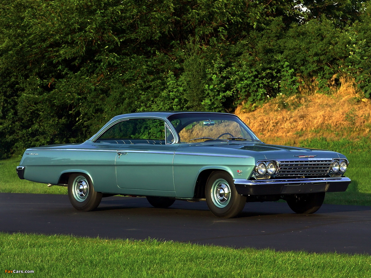 Chevrolet Bel Air Sport Coupe (1637) 1962 images (1280 x 960)