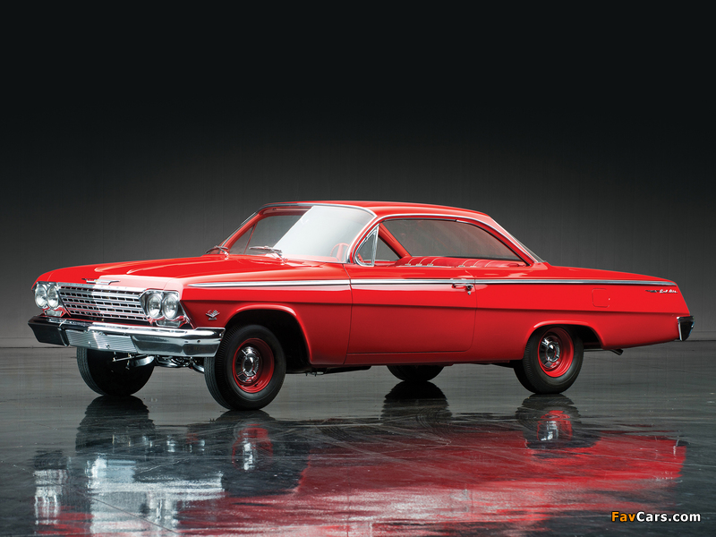 Chevrolet Bel Air Sport Coupe (1637) 1962 pictures (800 x 600)