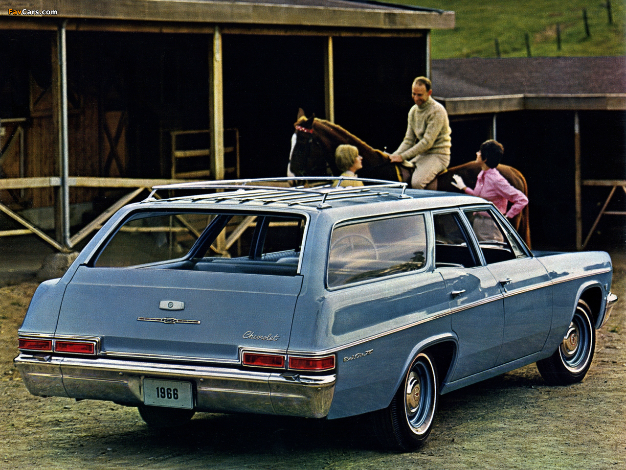 Chevrolet Bel Air Station Wagon 1966 photos (1280 x 960)