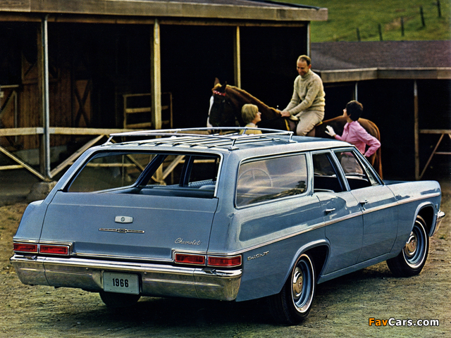 Chevrolet Bel Air Station Wagon 1966 photos (640 x 480)