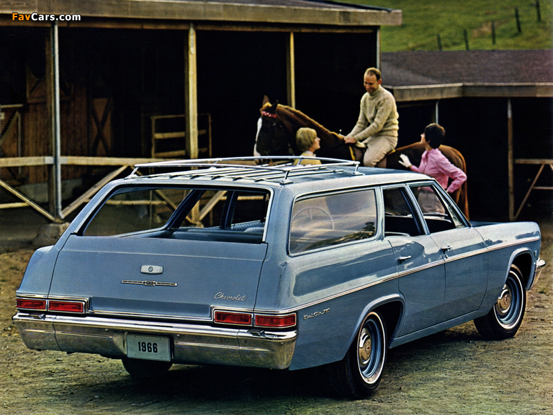 Chevrolet Bel Air Station Wagon 1966 photos (800 x 600)
