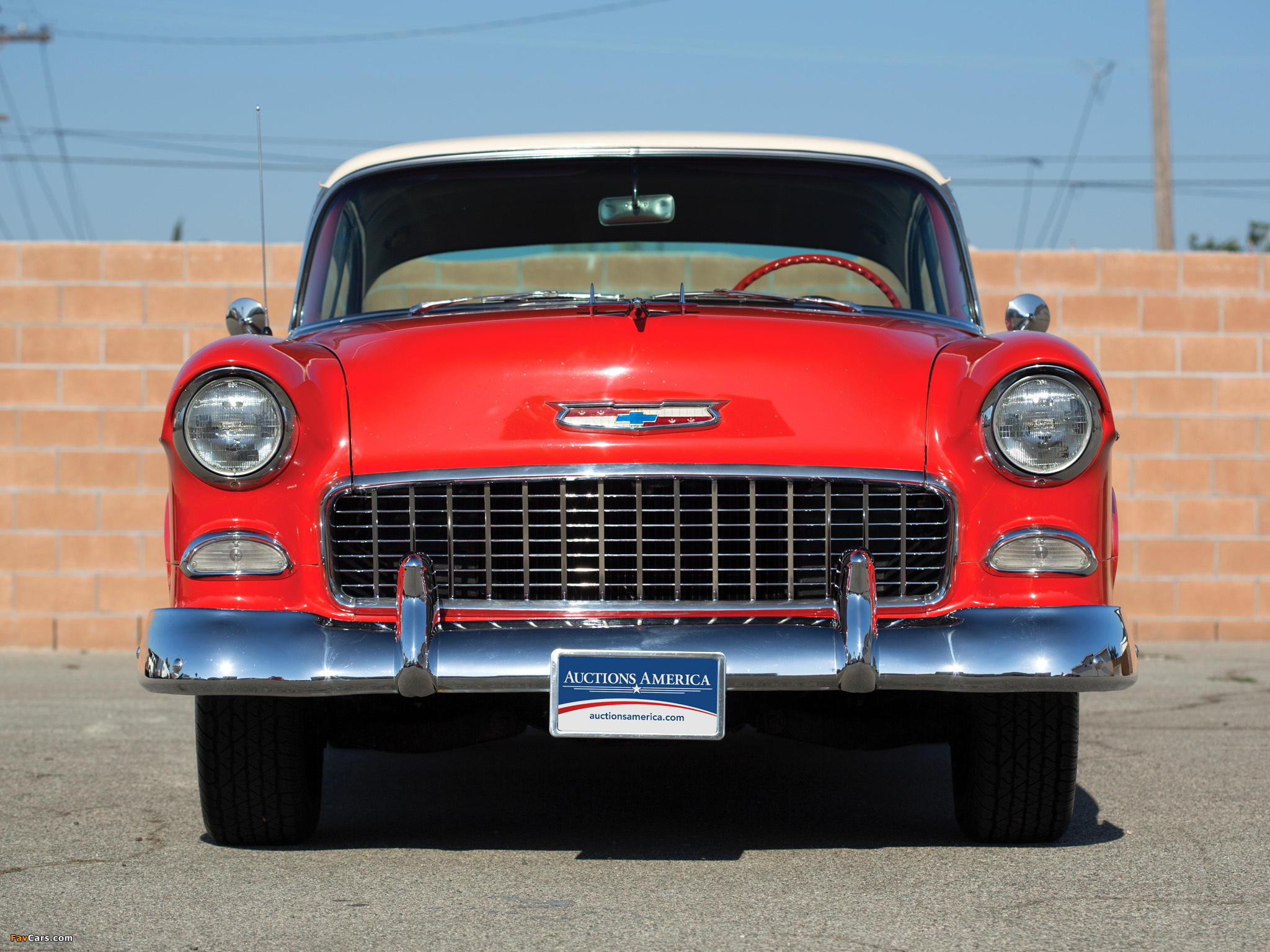Images of Chevrolet Bel Air Sport Coupe (2454-1037D) 1955 (2048 x 1536)