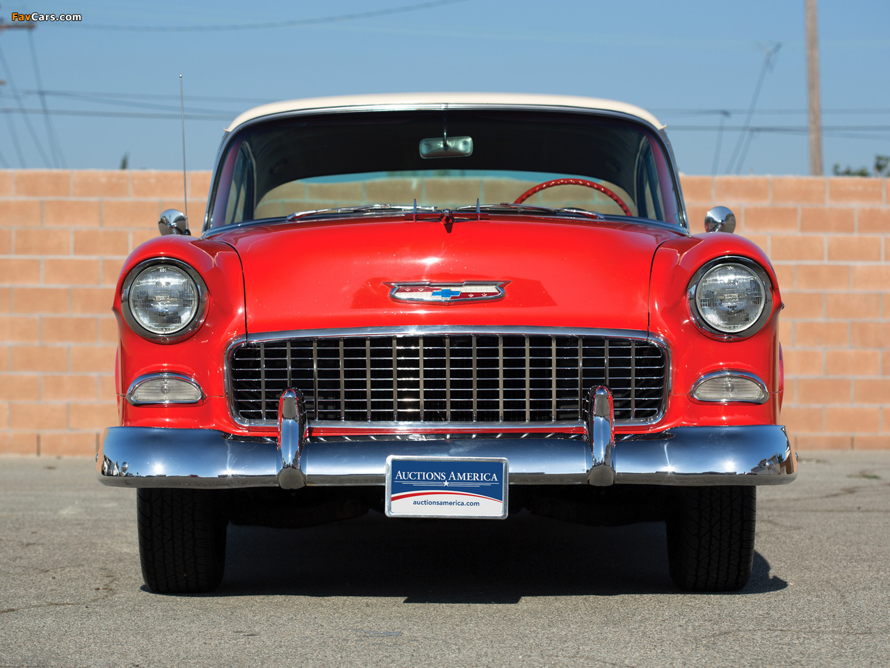 Images of Chevrolet Bel Air Sport Coupe (2454-1037D) 1955 (1280 x 960)