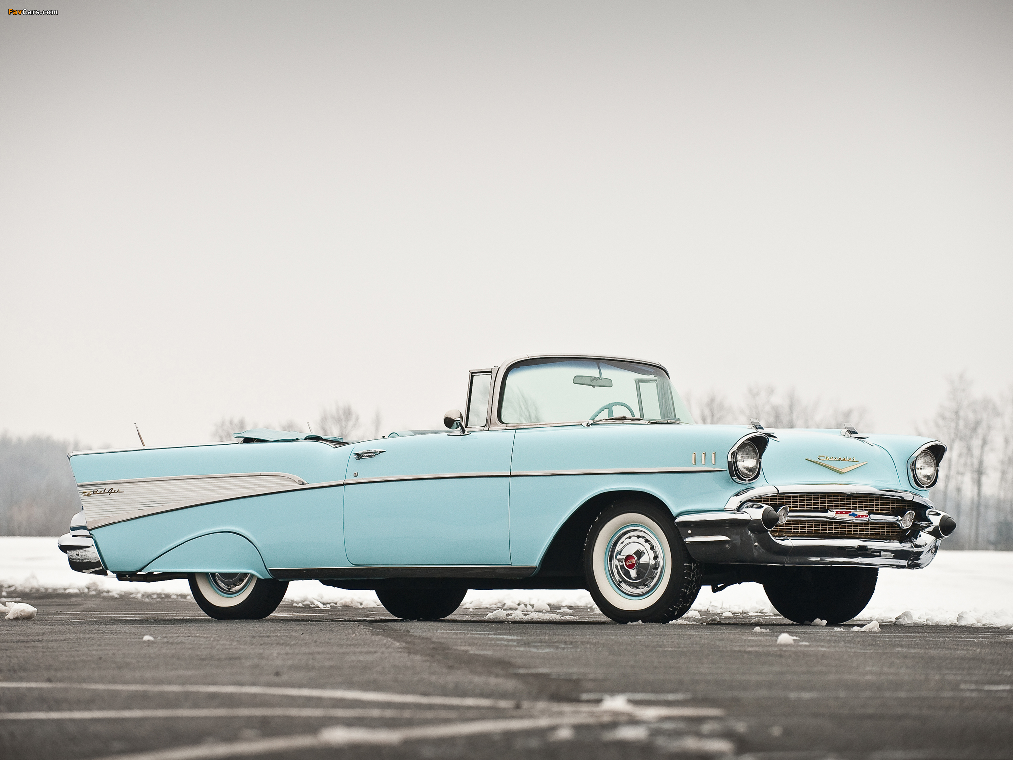 Images of Chevrolet Bel Air Convertible (2434-1067D) 1957 (2048 x 1536)