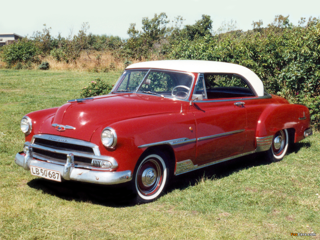 Photos of Chevrolet Deluxe Styleline Bel Air (2154-1037) 1951 (1280 x 960)