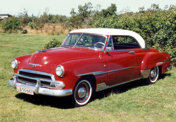 Photos of Chevrolet Deluxe Styleline Bel Air (2154-1037) 1951