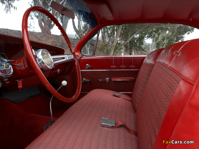 Photos of Chevrolet Bel Air Sport Coupe (1637) 1962 (640 x 480)