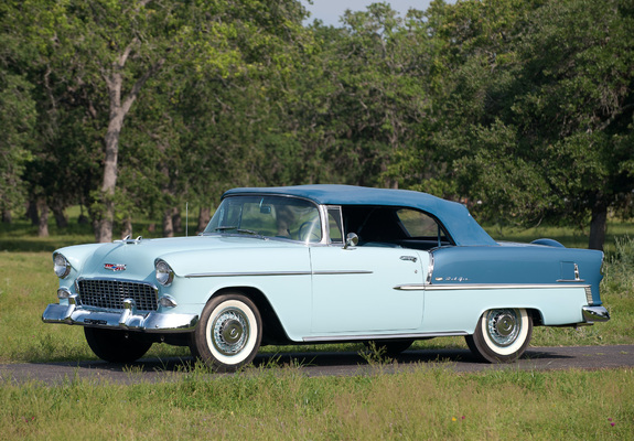 Pictures of Chevrolet Bel Air Convertible (2434-1067D) 1955