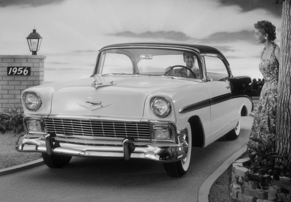 Pictures of Chevrolet Bel Air Sport Coupe (2454-1037D) 1956