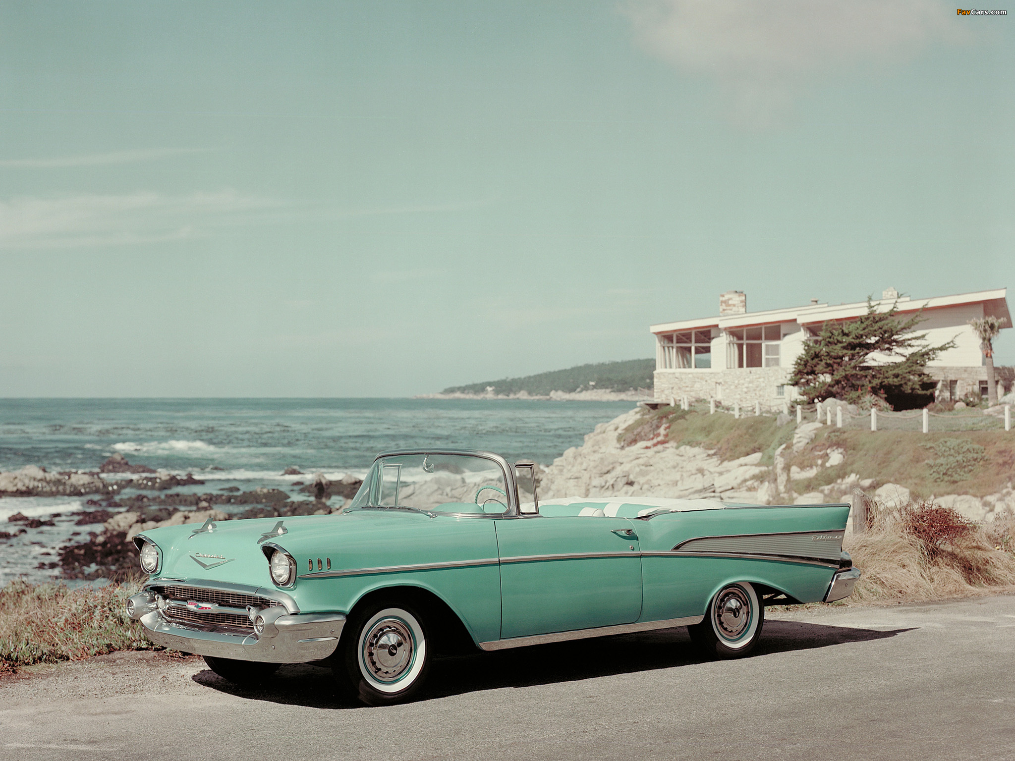 Pictures of Chevrolet Bel Air Convertible (2434-1067D) 1957 (2048 x 1536)