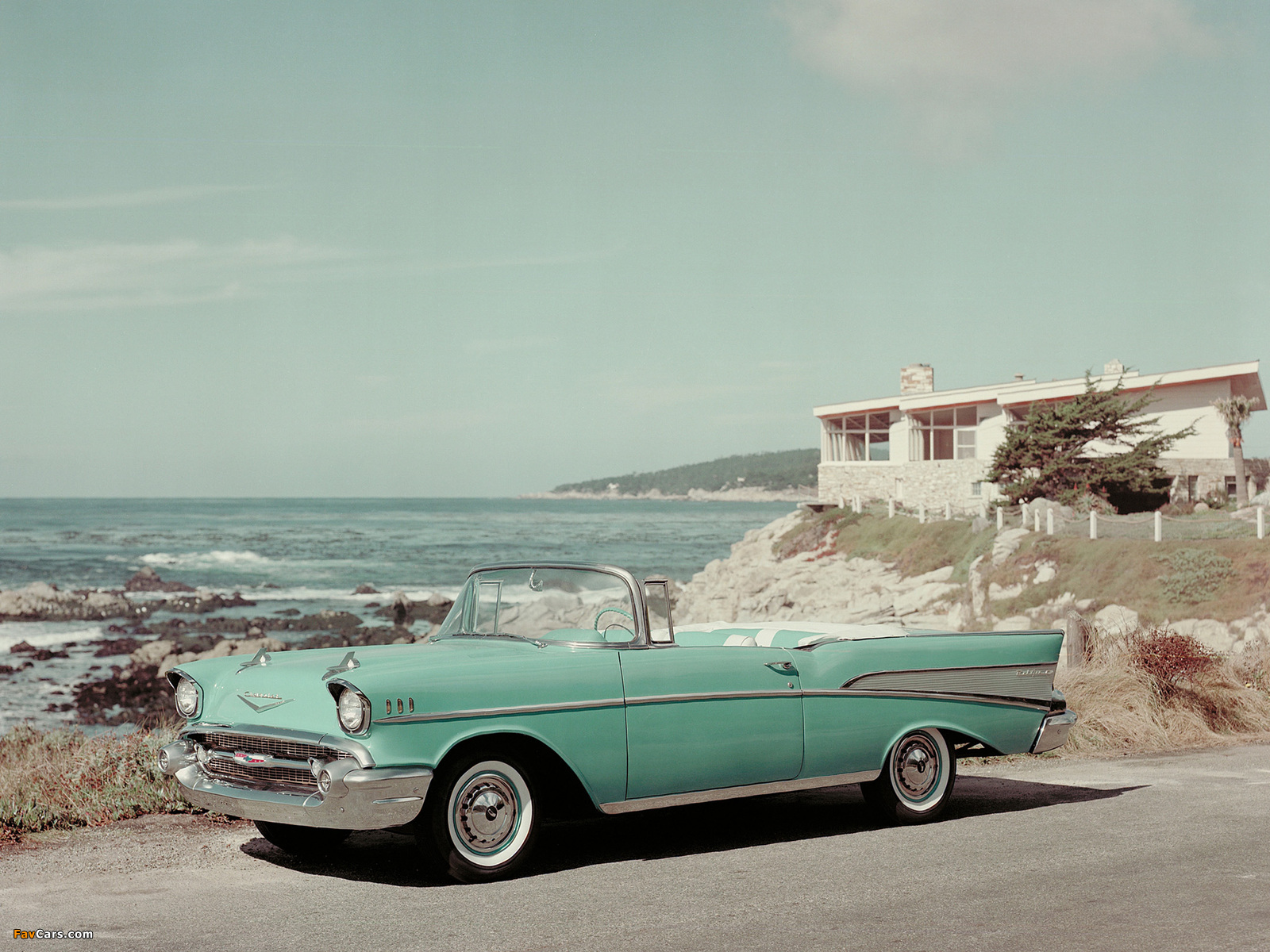 Pictures of Chevrolet Bel Air Convertible (2434-1067D) 1957 (1600 x 1200)