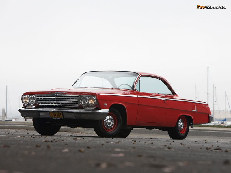 Pictures of Chevrolet Bel Air 409 Sport Coupe 1962 (800 x 600)