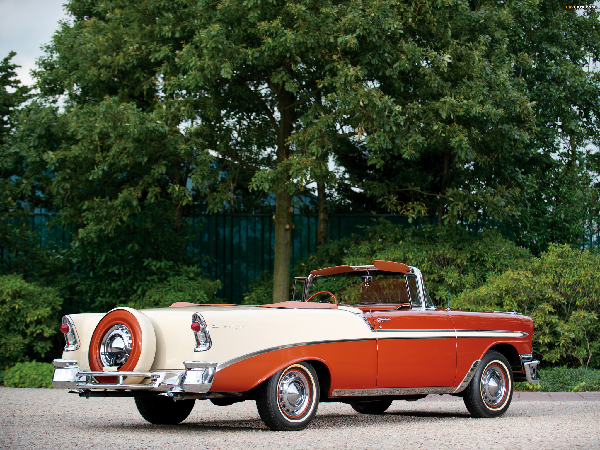 Chevrolet Bel Air Convertible (2434-1067D) 1956 wallpapers (2048 x 1536)