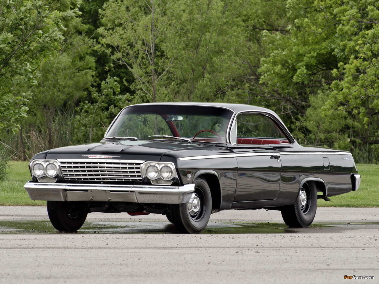 Chevrolet Bel Air Sport Coupe (1637) 1962 wallpapers (1280 x 960)