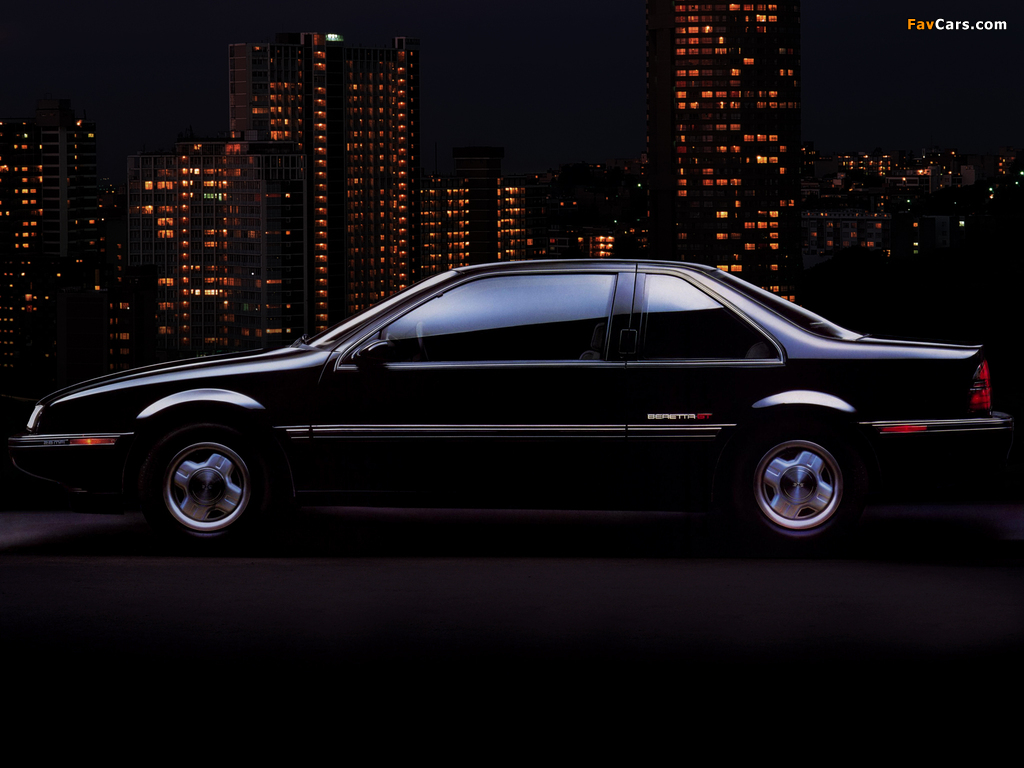 Chevrolet Beretta GT 1988–93 photos (1024 x 768)