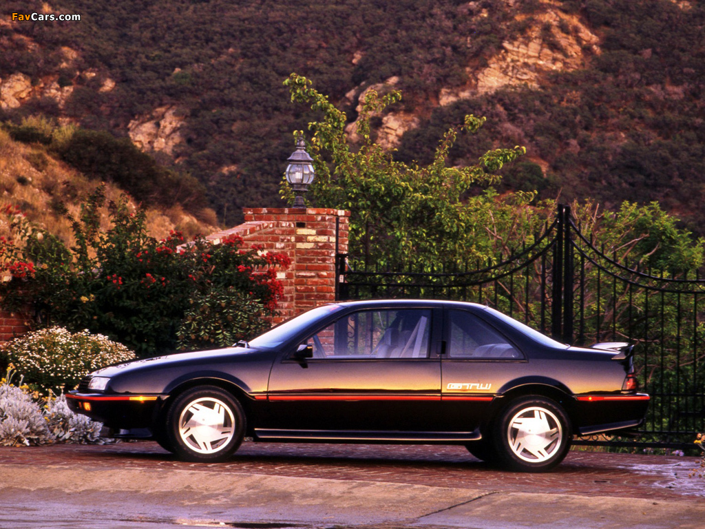 Pictures of Chevrolet Beretta GTU 1988–89 (1024 x 768)