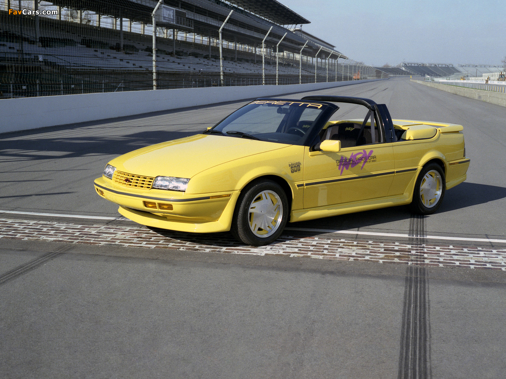 Chevrolet Beretta Indy 500 Pace Car 1990 wallpapers (1024 x 768)