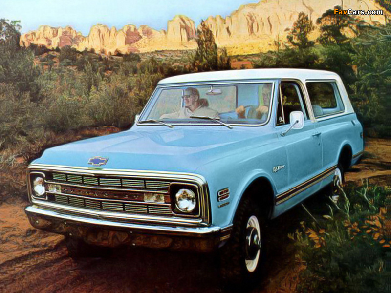 Chevrolet Blazer 1969–70 pictures (800 x 600)