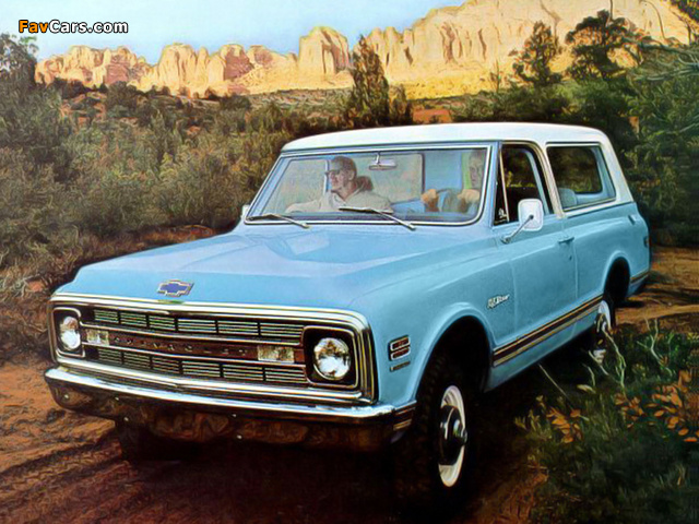 Chevrolet Blazer 1969–70 pictures (640 x 480)
