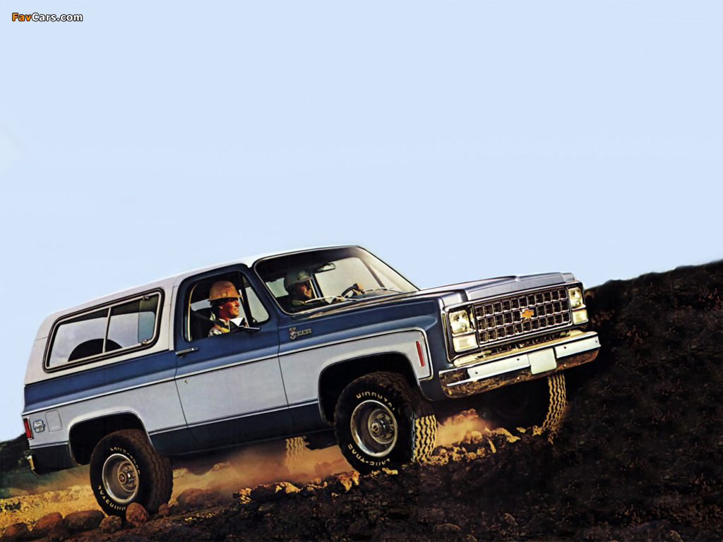 1979 Chevrolet K5 Blazer 1978–79 images (1024 x 768)