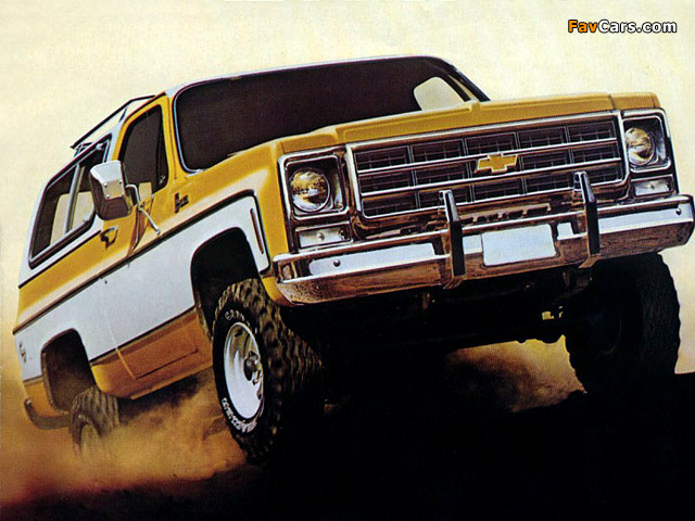 Chevrolet Blazer 1979 images (640 x 480)