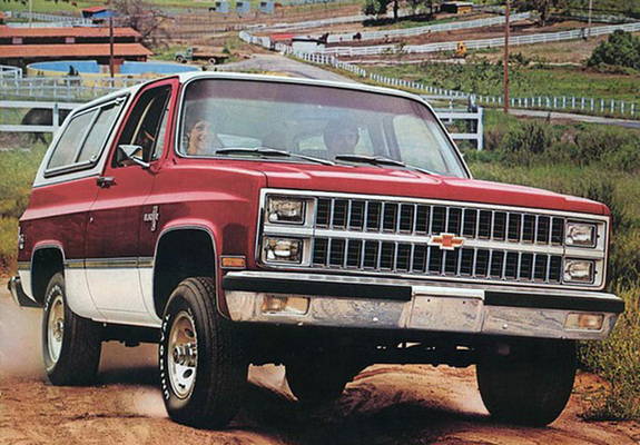 Chevrolet Blazer 1981–82 photos