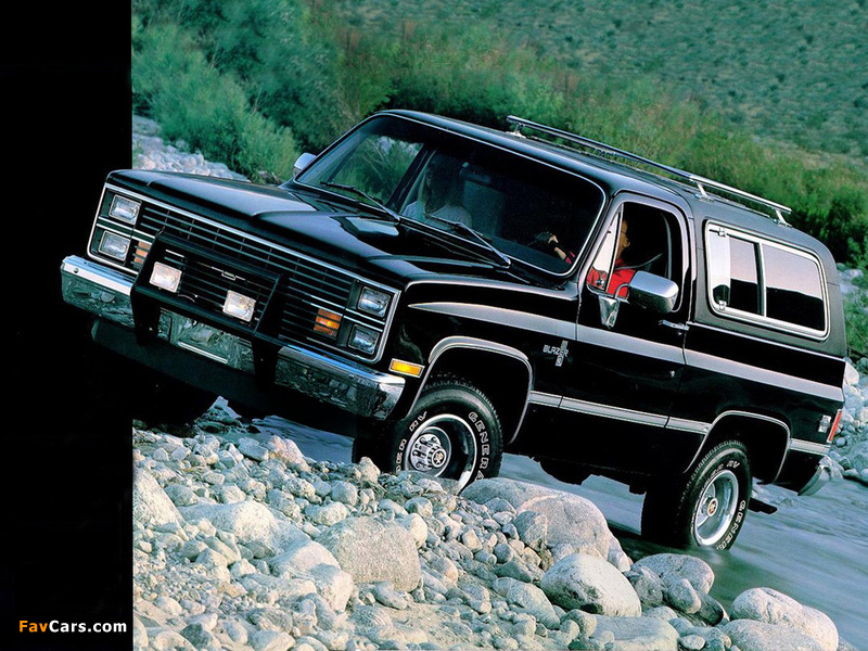 Chevrolet Blazer 1983–84 photos (800 x 600)