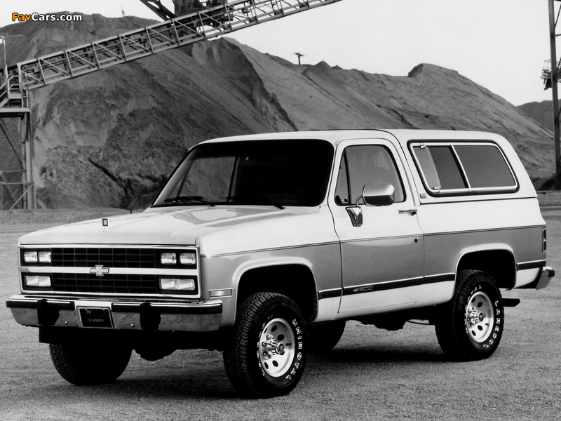 1989–91 Chevrolet K5 Blazer 1988–91 photos (800 x 600)