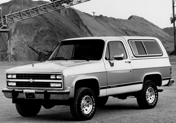 1989–91 Chevrolet K5 Blazer 1988–91 photos