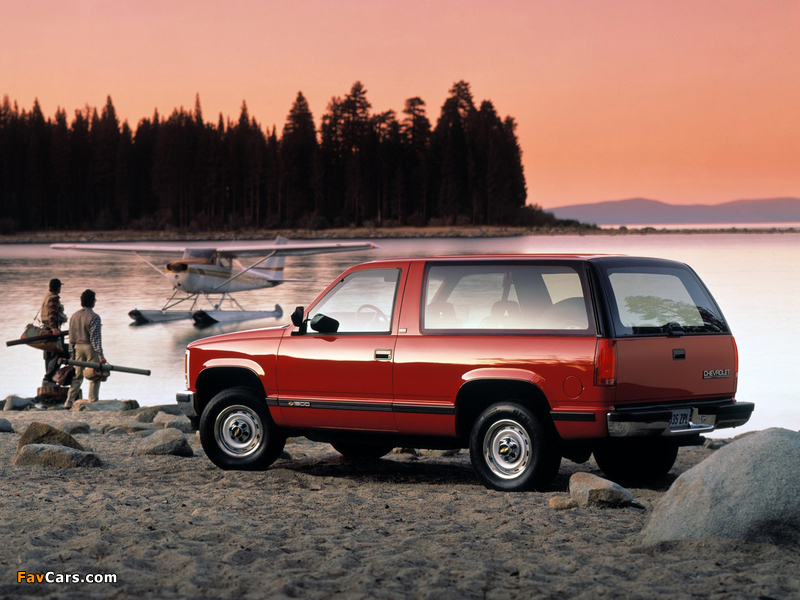 Chevrolet K1500 Blazer (GMT410) 1992–95 images (800 x 600)