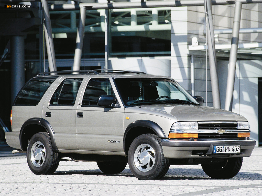 Chevrolet Blazer EU-spec 1997–2005 pictures (1024 x 768)