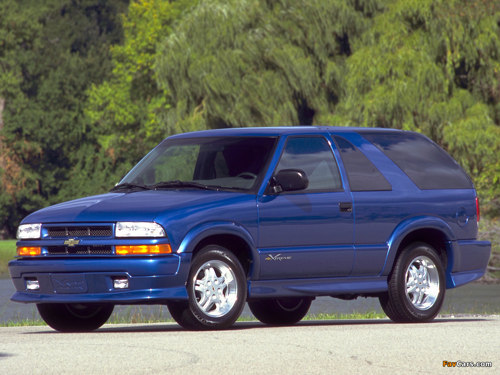 Chevrolet Blazer Xtreme 2001–05 pictures (1024 x 768)