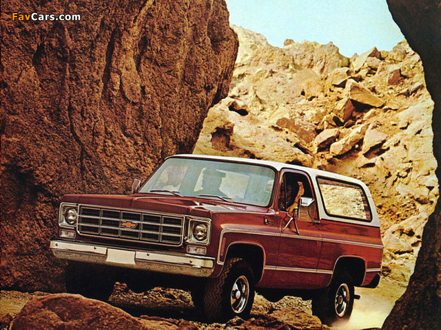 Images of Chevrolet Blazer 1977–78 (640 x 480)