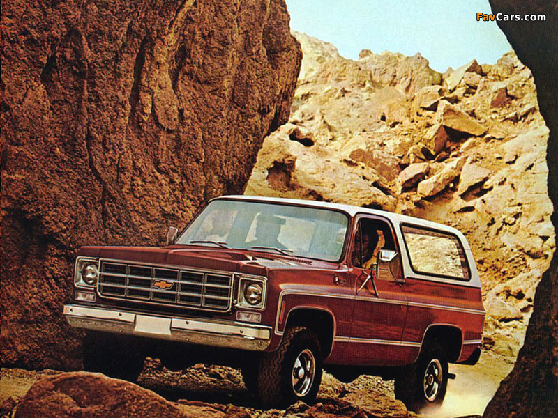 Images of Chevrolet Blazer 1977–78 (800 x 600)