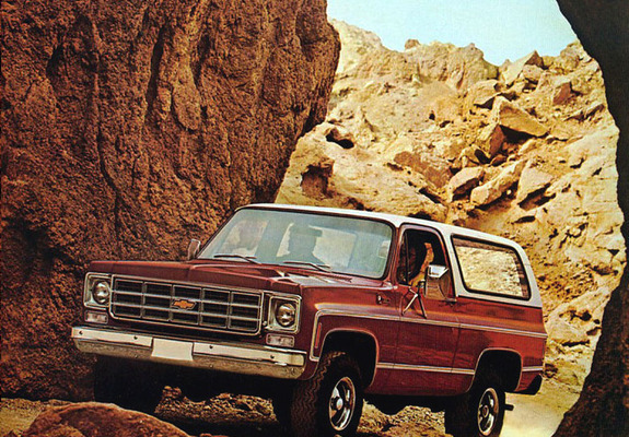 Images of Chevrolet Blazer 1977–78