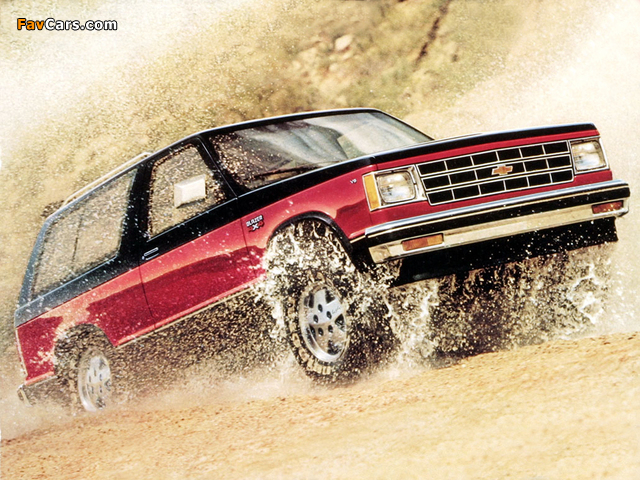 Images of Chevrolet S-10 Blazer 1983–94 (640 x 480)