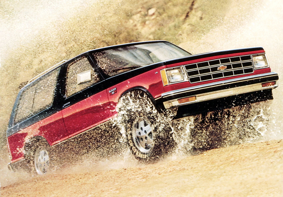 Images of Chevrolet S-10 Blazer 1983–94