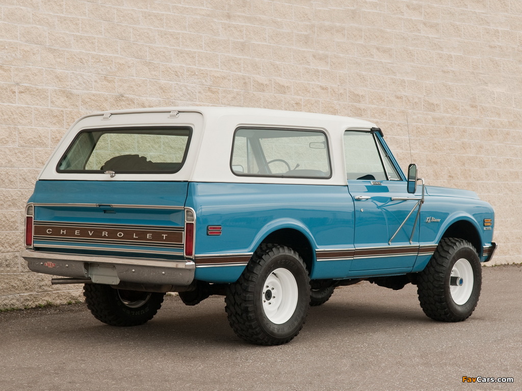 Photos of Chevrolet K5 Blazer 1972 (1024 x 768)