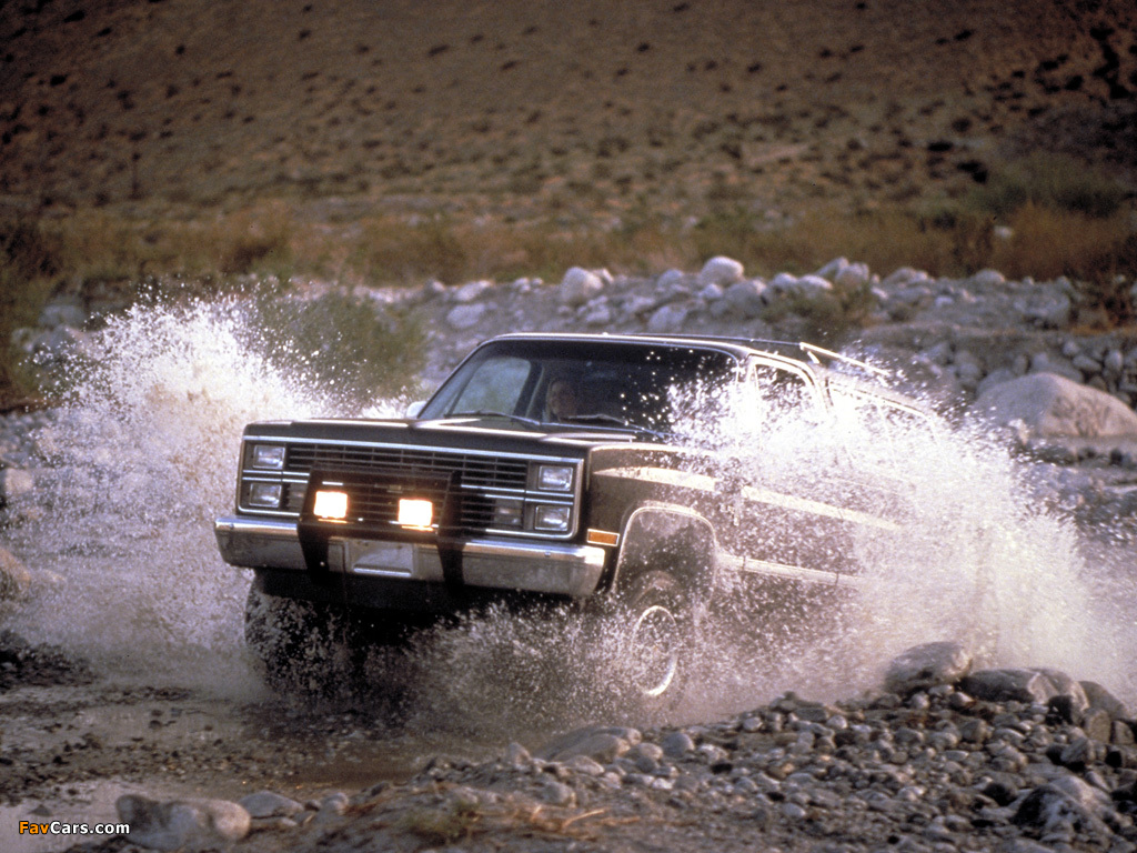 Photos of 1983–84 Chevrolet K5 Blazer 1982–84 (1024 x 768)